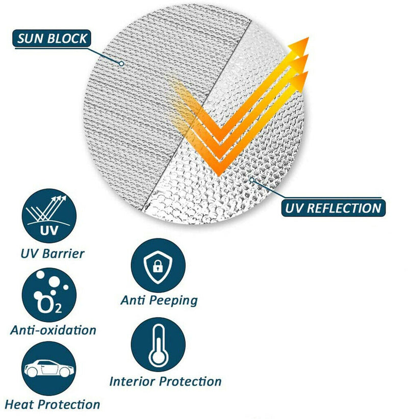 Premium Quality Car Windscreen Sun Shade UV Shield