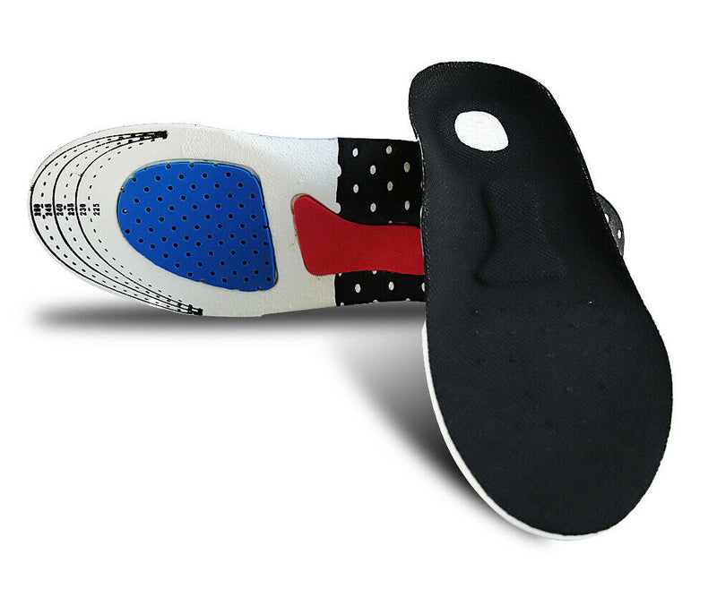 Free shipping- A Pair (2pc) Pain Relief Plantar Fasciitis Orthotic Inserts Pads (S/L SIZE)